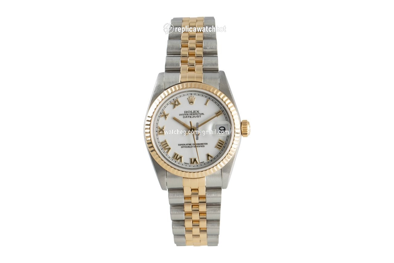 Rolex Datejust 31 Womens watch Gold Steel Automatic 78273 2