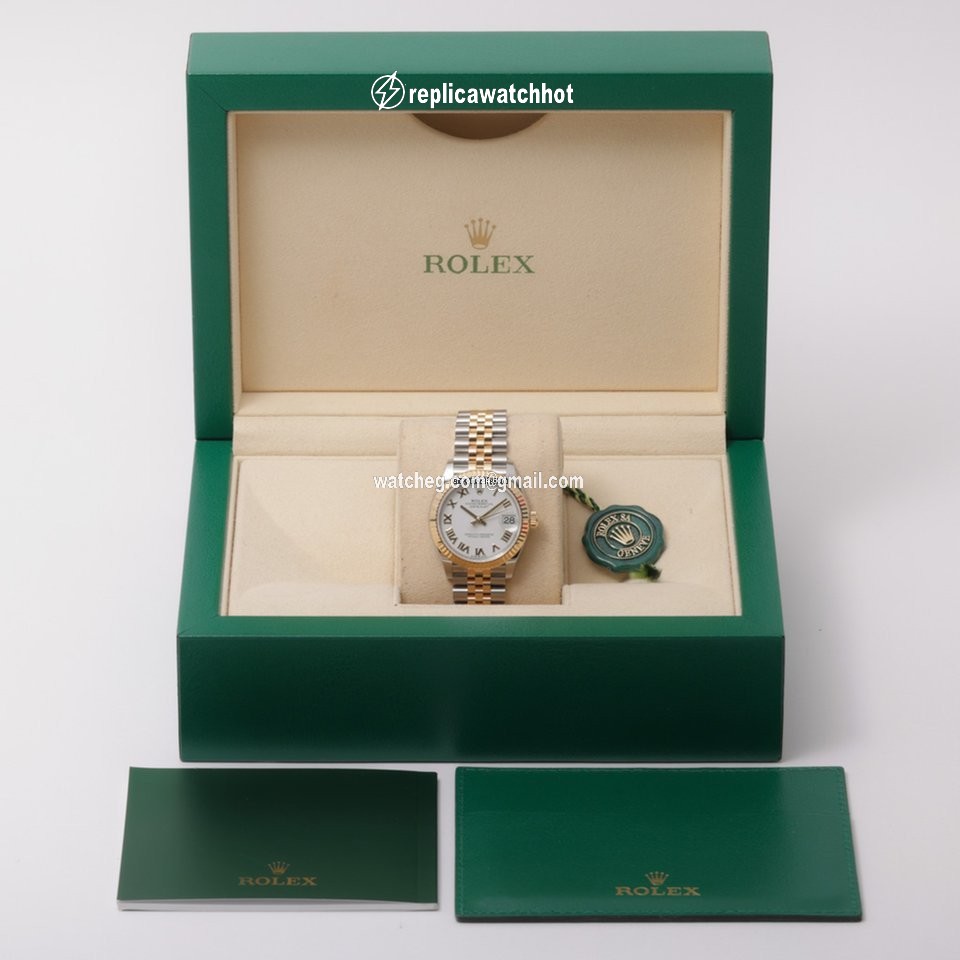 Rolex Datejust 31 Womens watch Gold Steel Automatic 278273 2