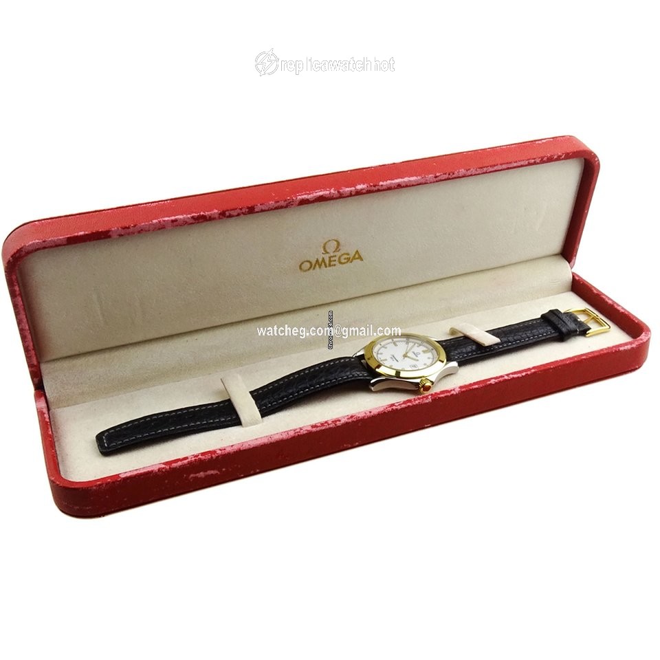 Omega Seamaster Mens watch Unisex Quartz Gold Steel 2711.20.31 2
