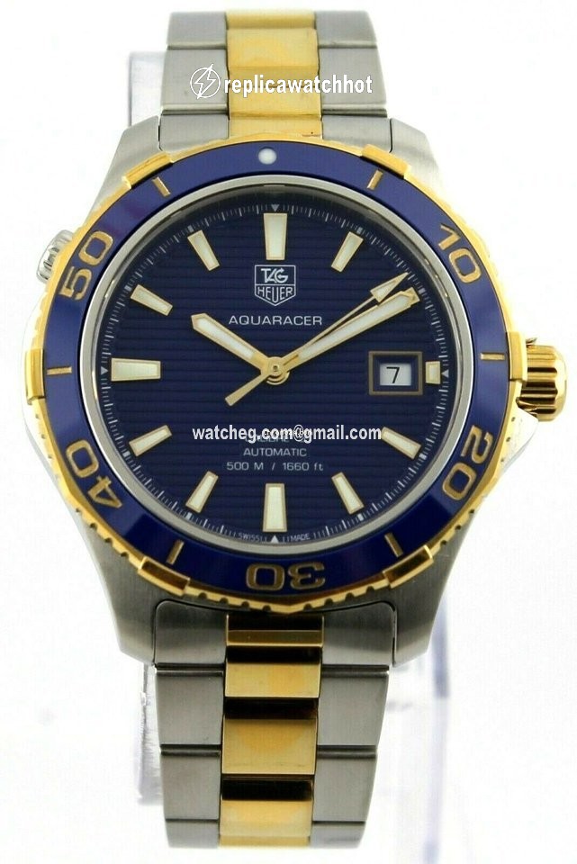 TAG Heuer Aquaracer 500M Mens watch Unisex Automatic Gold Steel WAK2120.BB0835 2