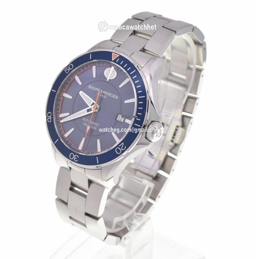 Baume & Mercier Mens watch Unisex Automatic Steel MOA10378 2