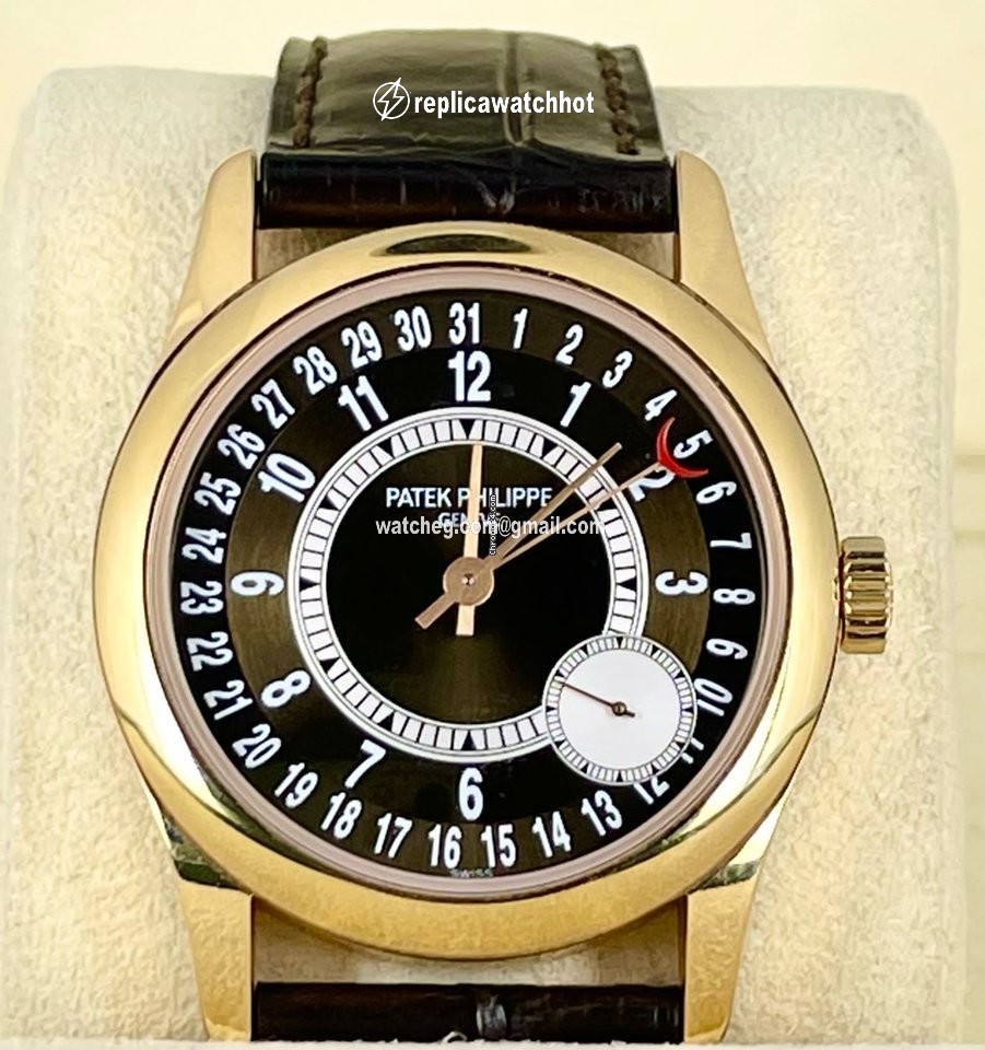 Patek Philippe Calatrava Mens watch Unisex Automatic Rose gold 6000R-001 2