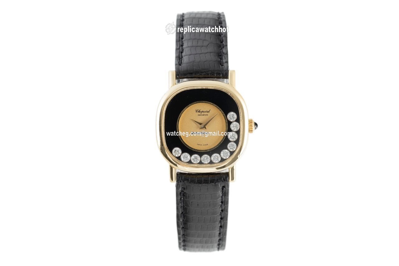 Chopard Happy Diamonds Womens watch Manual winding Yellow gold 50895 2