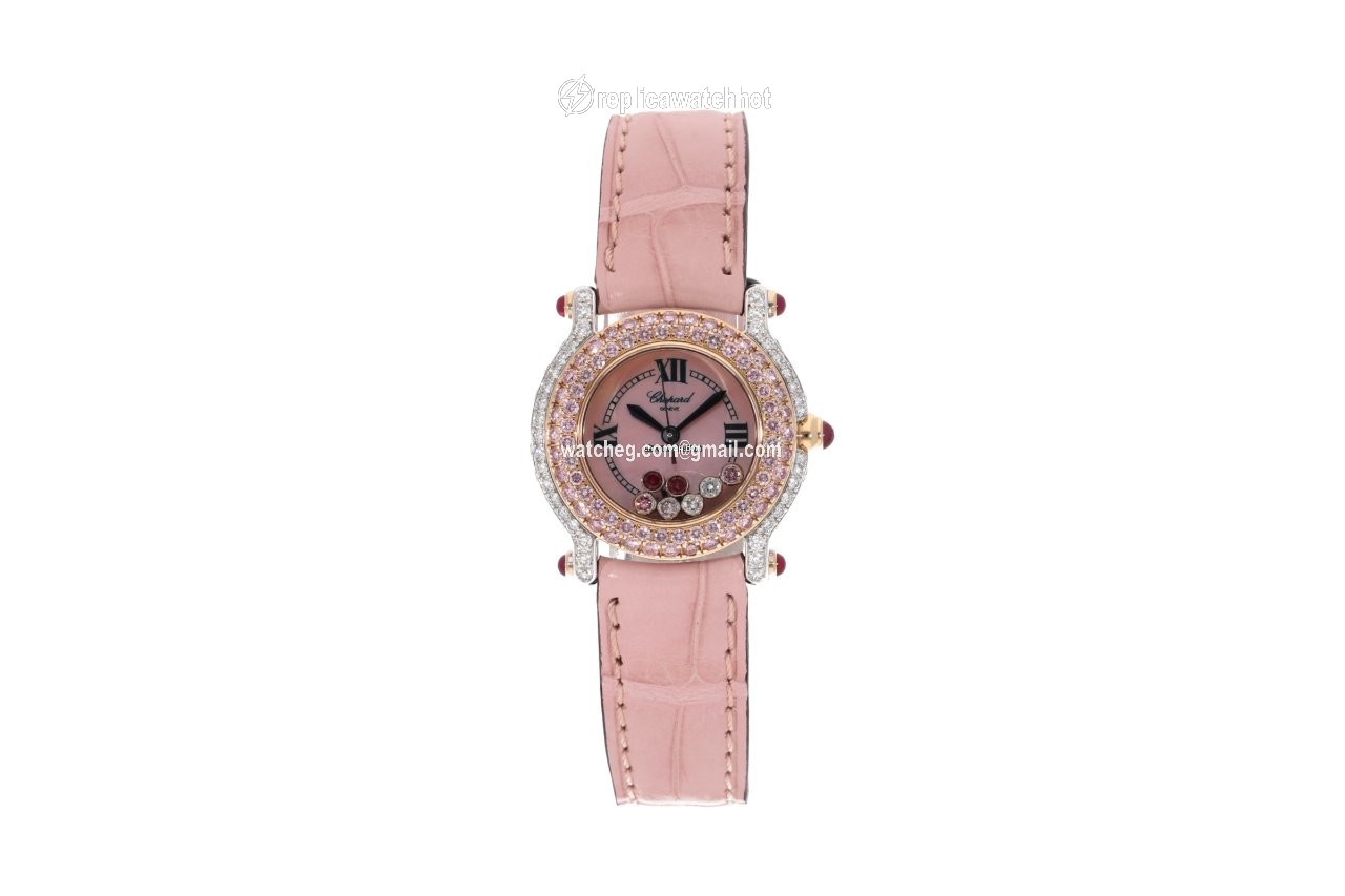 Chopard Happy Sport Womens watch Quartz White gold 27 6244 40 2