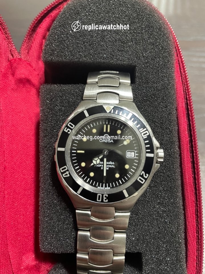 Omega Seamaster Mens watch Unisex Quartz Steel 396.1052 2