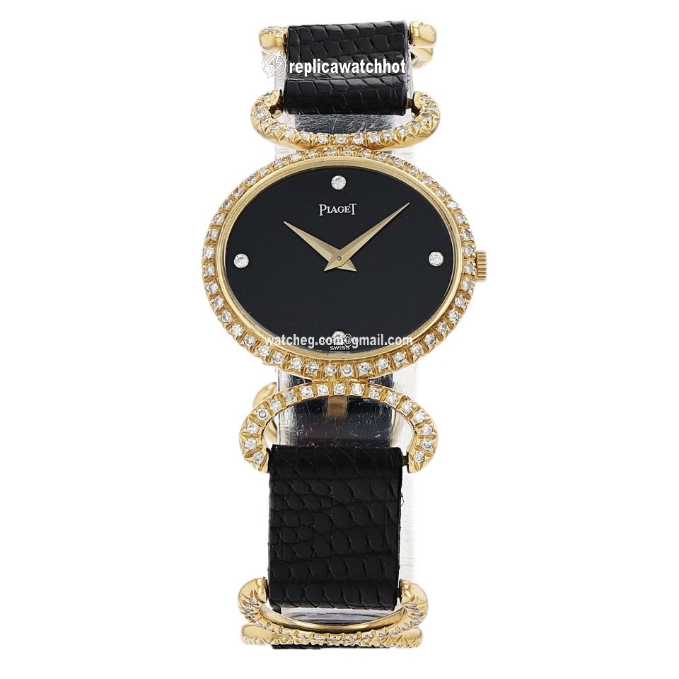 Piaget Womens watch Quartz Yellow gold NUMBER 9802DB 2