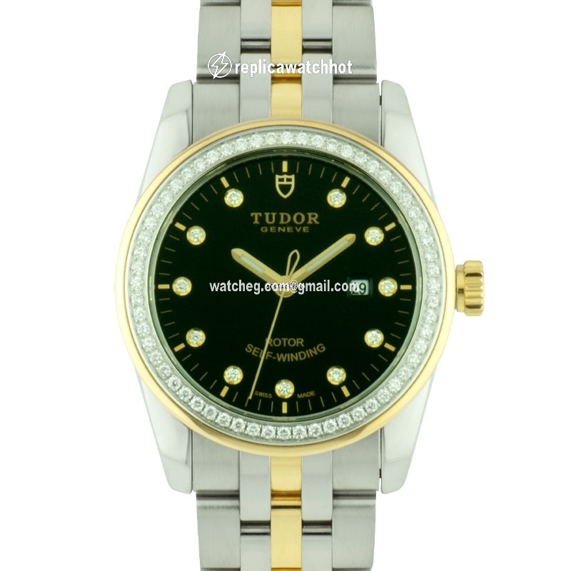 Tudor Glamour Date Womens watch Automatic Steel M53023 2