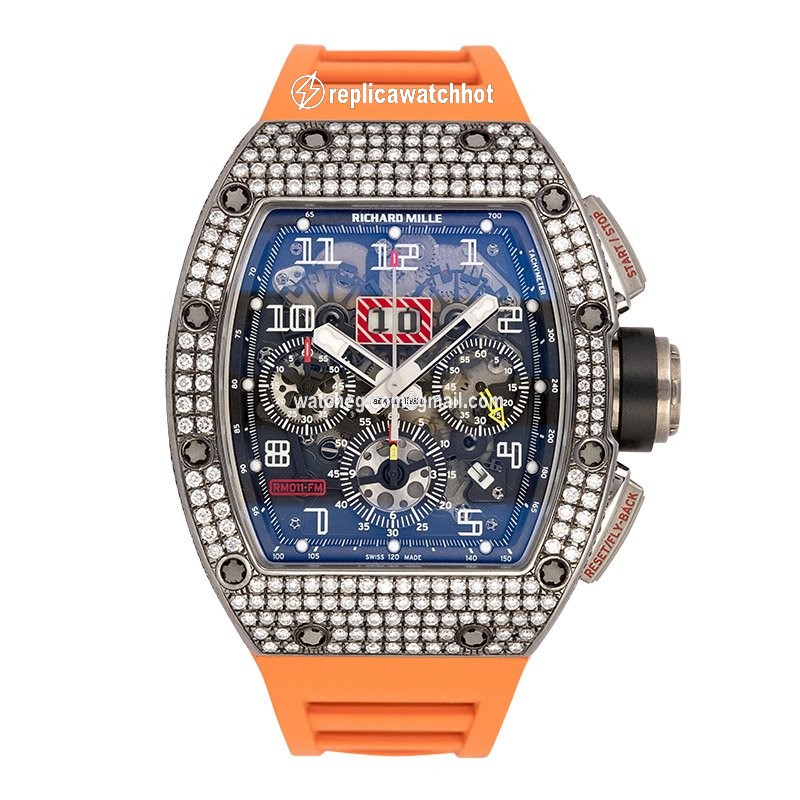 Richard Mille RM 011 Mens watch Unisex Automatic White gold RM 11 2