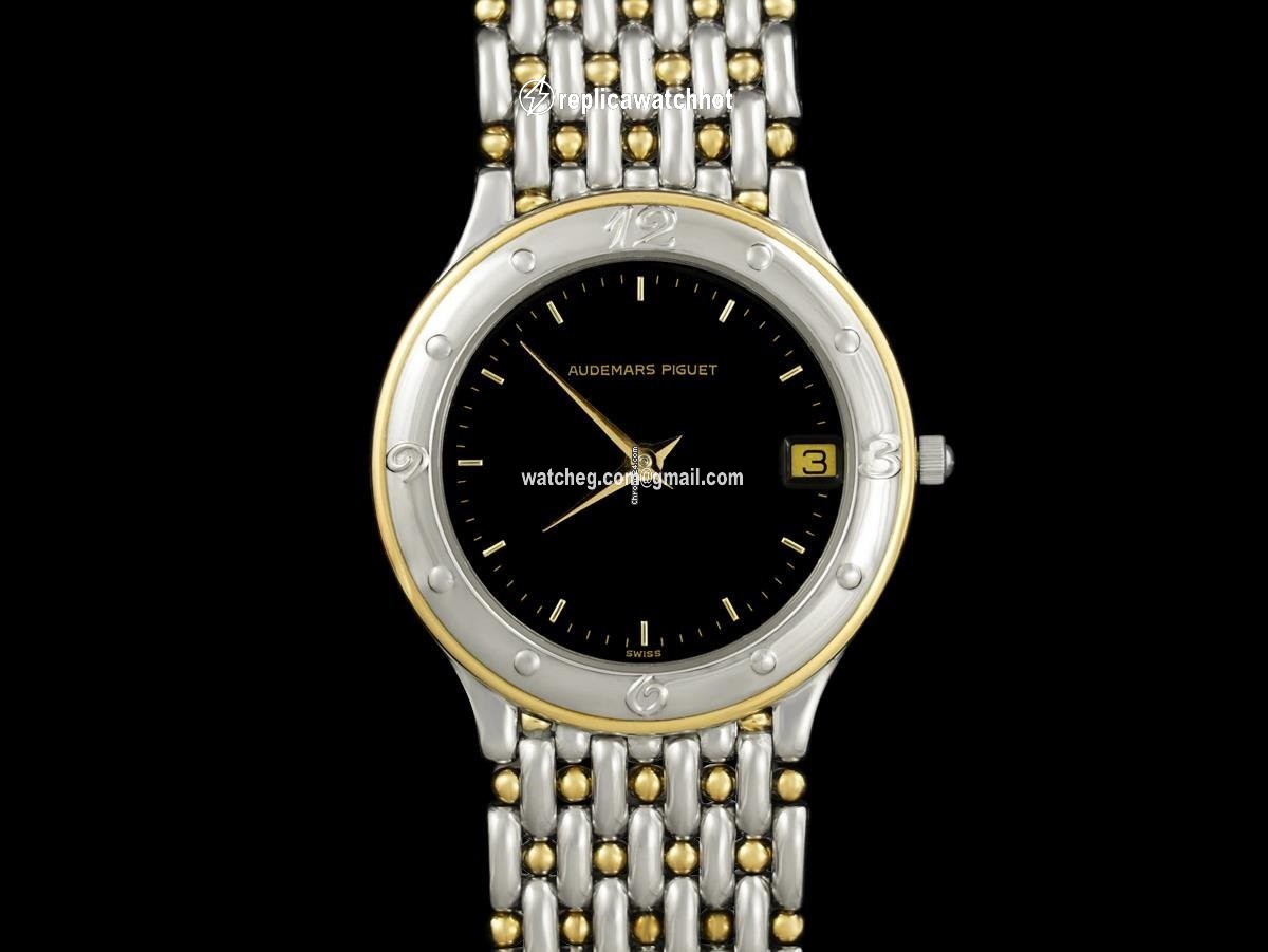 Audemars Piguet Mens watch Unisex Quartz Gold Steel 8259 2