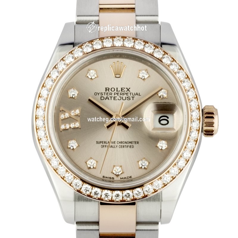 Rolex Lady-Datejust Womens watch Rose gold Automatic 279381RBR 2