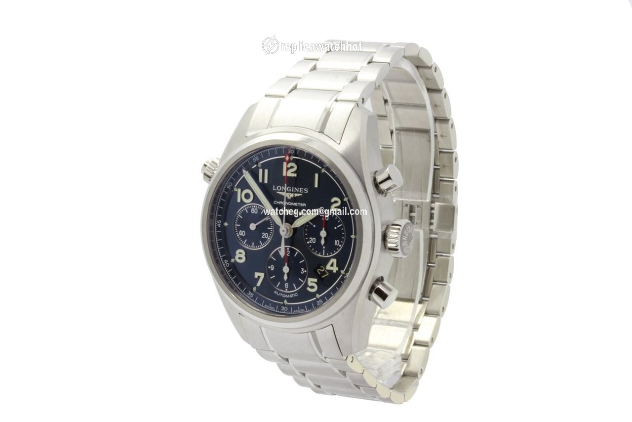 Longines Spirit Mens watch Unisex Automatic Steel L3.820.4.93.6 2