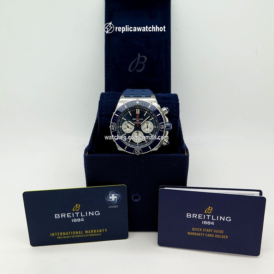 Breitling Chronomat Mens watch Unisex Automatic Steel AB0136 2