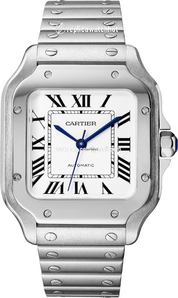 Cartier Santos Mens watch Unisex Automatic Steel WSSA0029 2