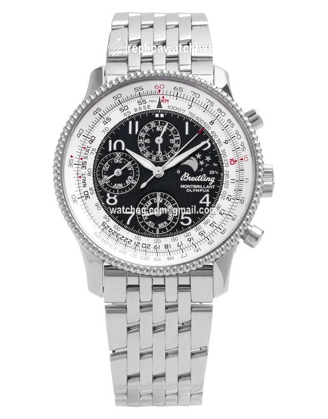Breitling Montbrillant Olympus Mens watch Unisex Automatic Steel A19350 2