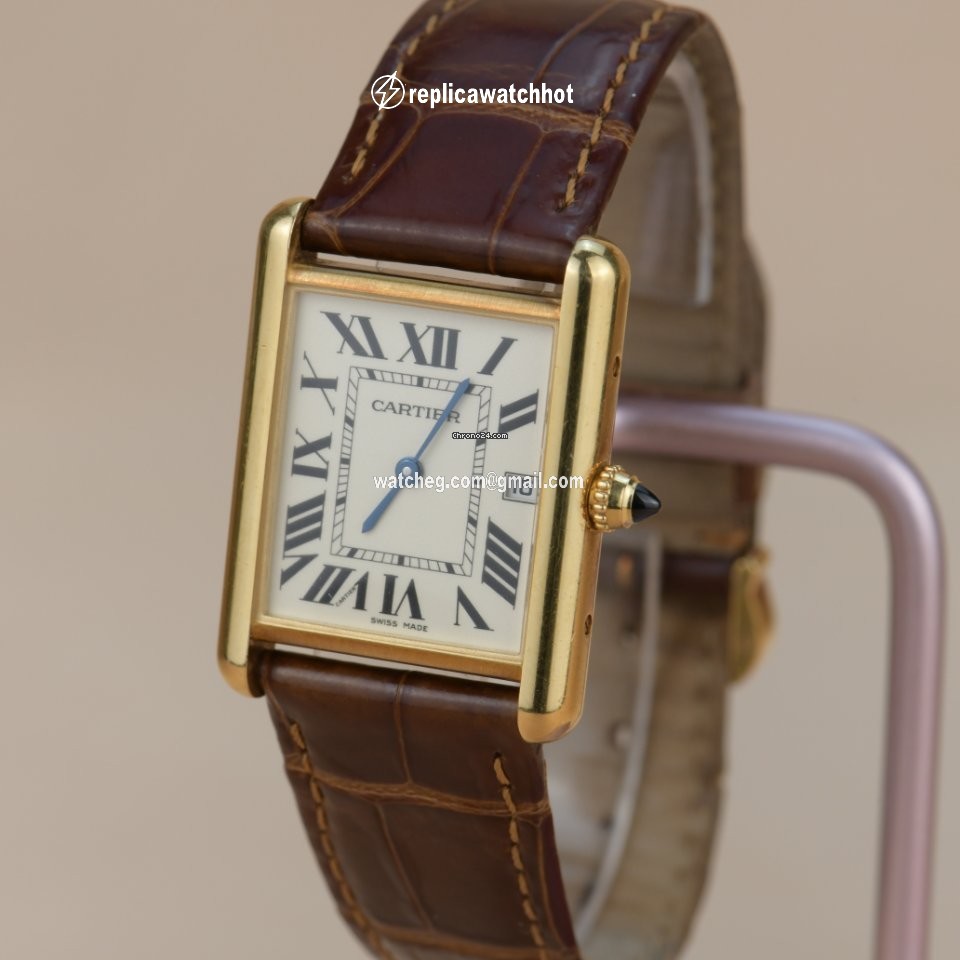 Cartier Tank Louis Cartier Mens watch Unisex Quartz Yellow gold W1529756 2