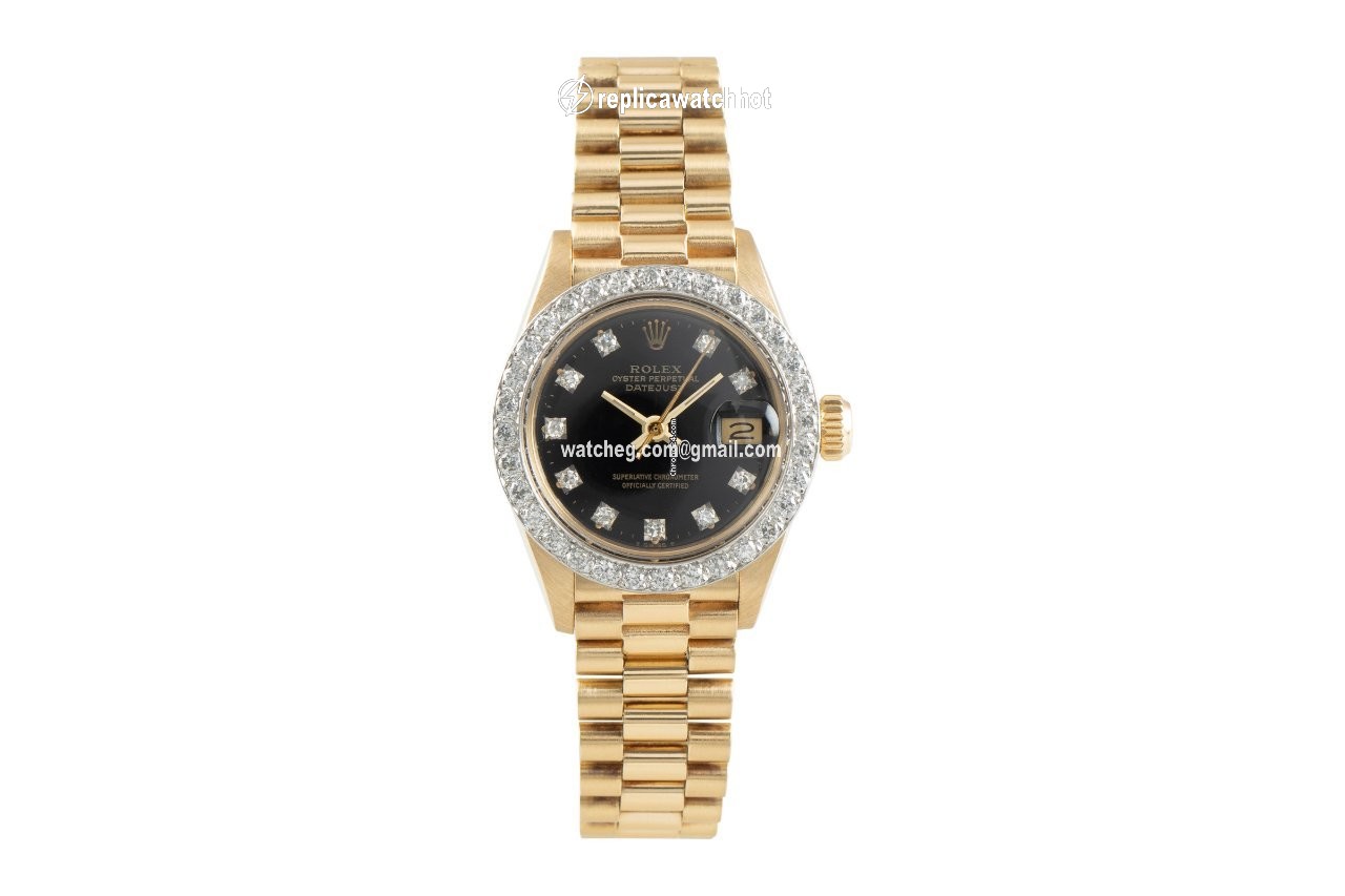 Rolex Lady-Datejust Womens watch Yellow gold Automatic 6913 2
