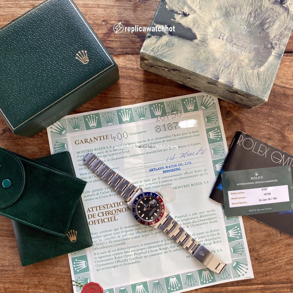 Rolex GMT-Master Mens watch Unisex Steel Automatic 16750 2