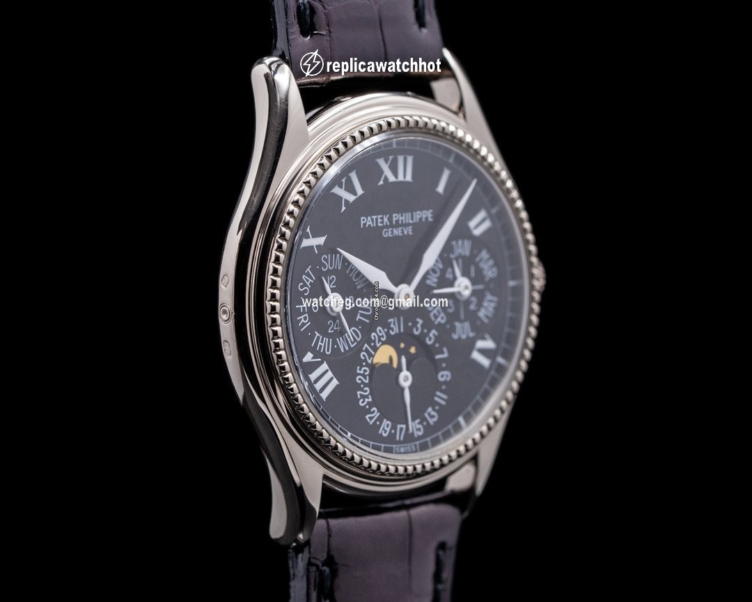 Patek Philippe Perpetual Calendar Mens watch Unisex Automatic White gold 5038G 2