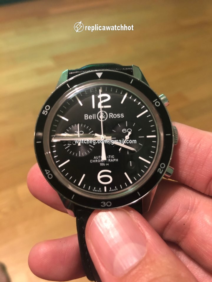 Bell & Ross BR V1 Mens watch Unisex Automatic Steel BRV126-BL-BE SCA 2