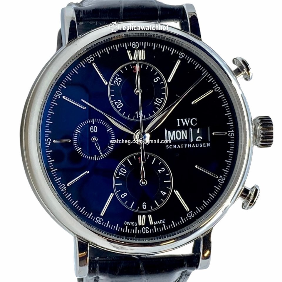 IWC Portofino Chronograph Mens watch Unisex Automatic Steel IW391002 2
