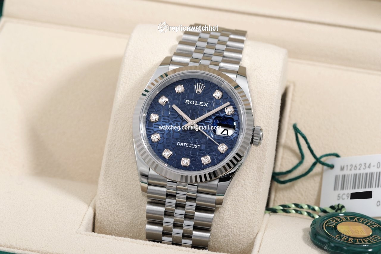 Rolex Datejust 36 Womens watch Steel Automatic 126234-0011 2