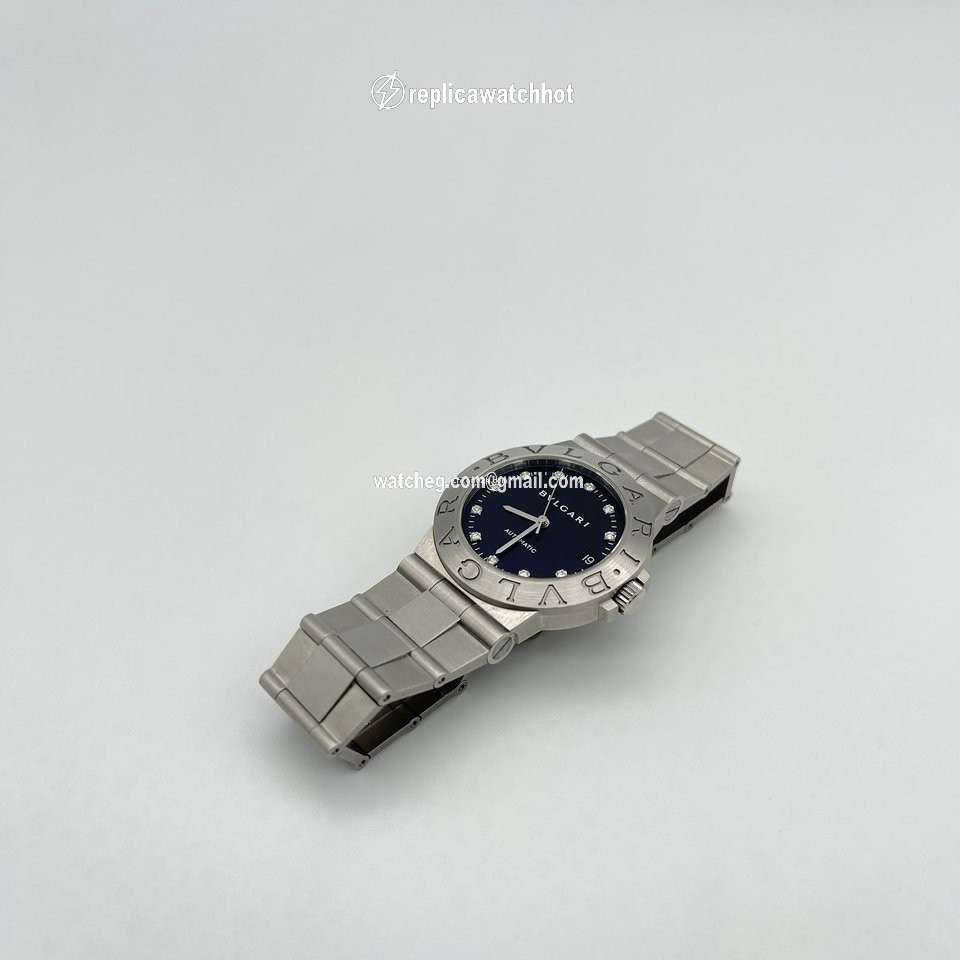 Bulgari Diagono Mens watch Unisex Automatic Steel LCV 35 S 2