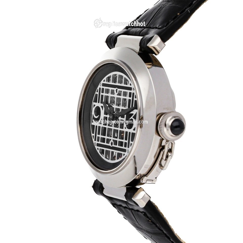 Cartier Pasha Mens watch Unisex Automatic White gold W3017751 2