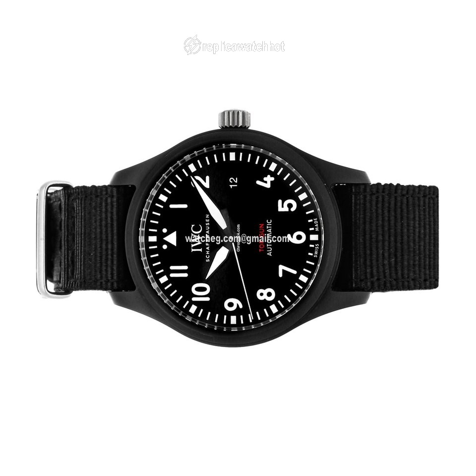 IWC Pilot Chronograph Top Gun Mens watch Unisex Automatic Ceramic IW3269-01 2