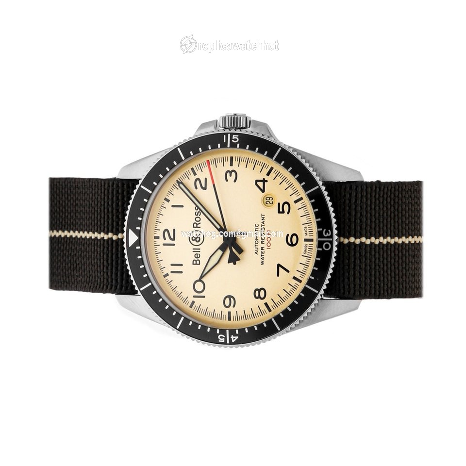 Bell & Ross BR V2 Mens watch Unisex Automatic Steel BRV292-BEI-ST SF 2