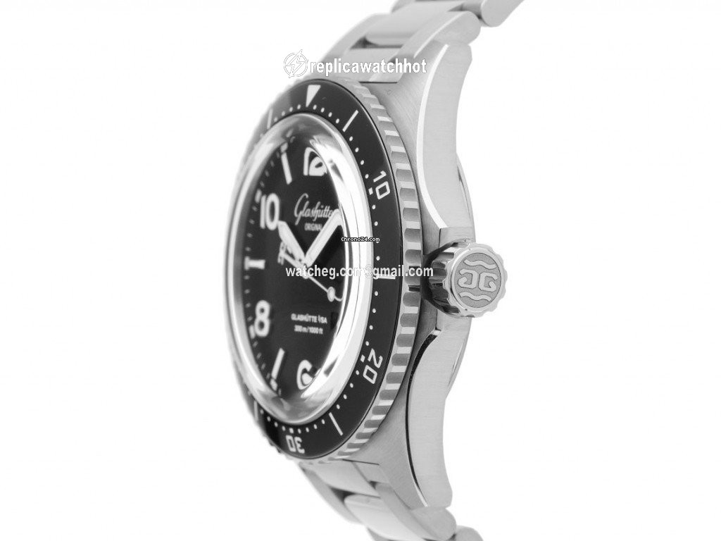 Glashtte Original Mens watch Unisex Automatic Steel 1-36-13-01-80-70 2