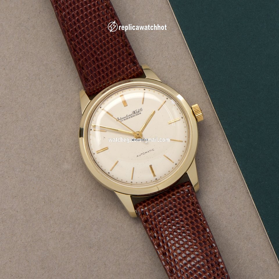 IWC Mens watch Unisex Automatic Yellow gold 809 2