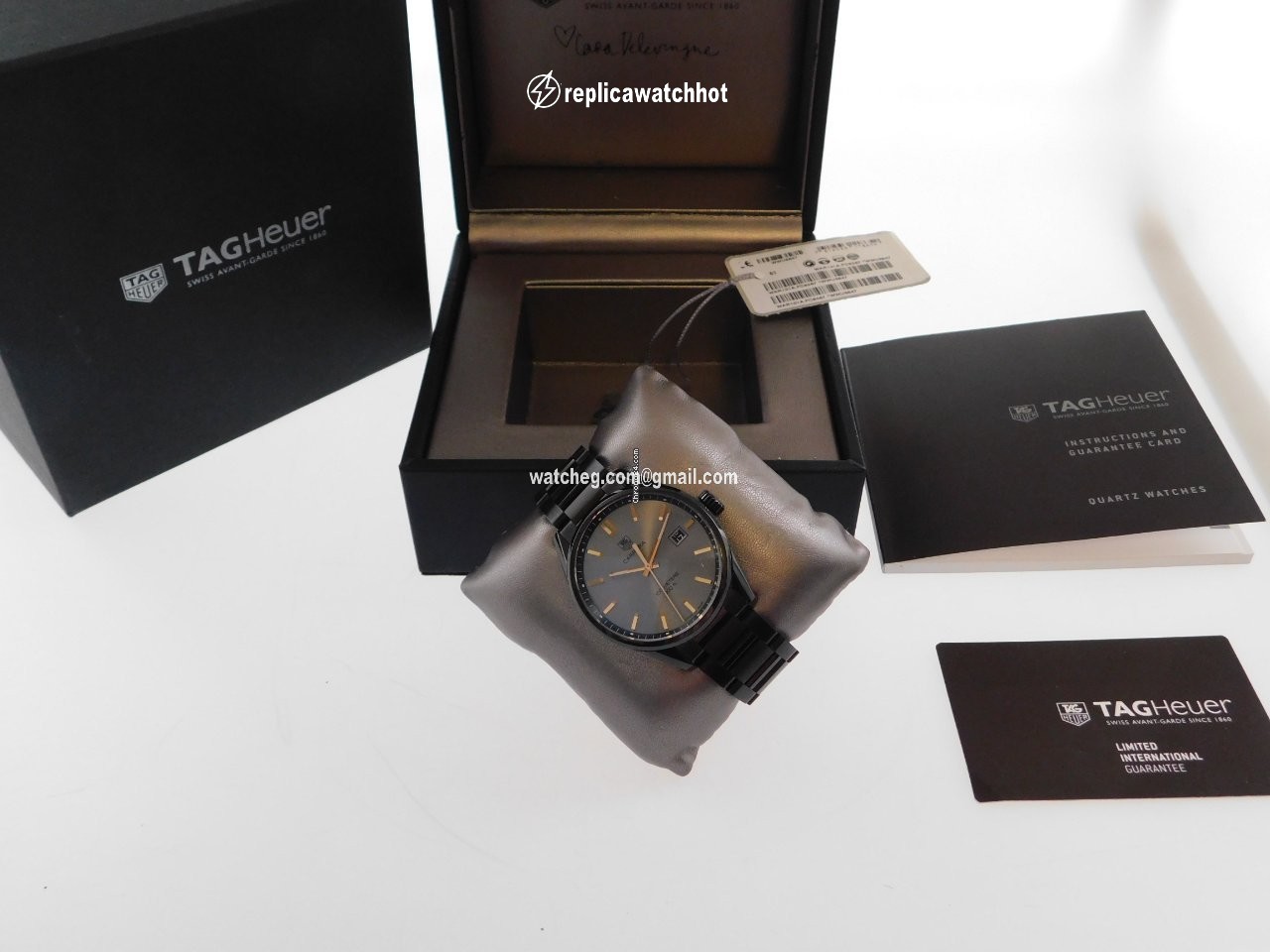 TAG Heuer Carrera Lady Mens watch Unisex Quartz Steel WAR101 2
