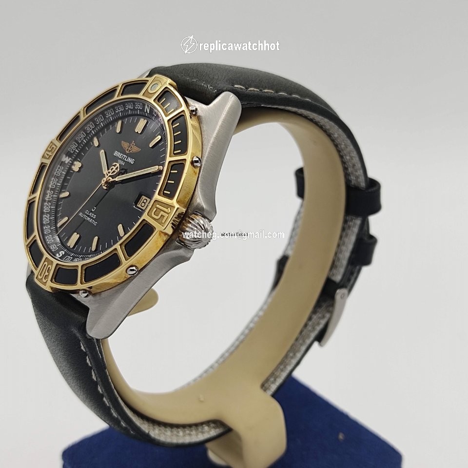 Breitling Mens watch Unisex Automatic Gold Steel 80250 2