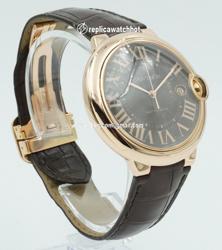 Cartier Ballon Bleu 42mm Mens watch Unisex Automatic Rose gold W6920037 2