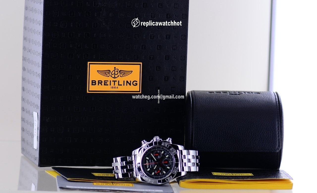 Breitling Chronomat 41 Mens watch Unisex Automatic Steel AB0141 2