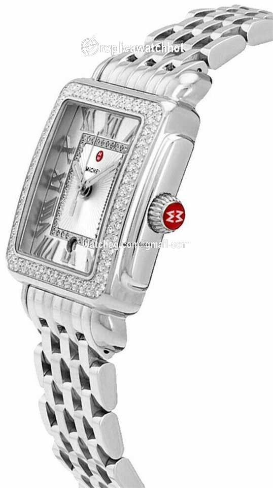 Michele Deco Quartz Steel MWW06G000001 2