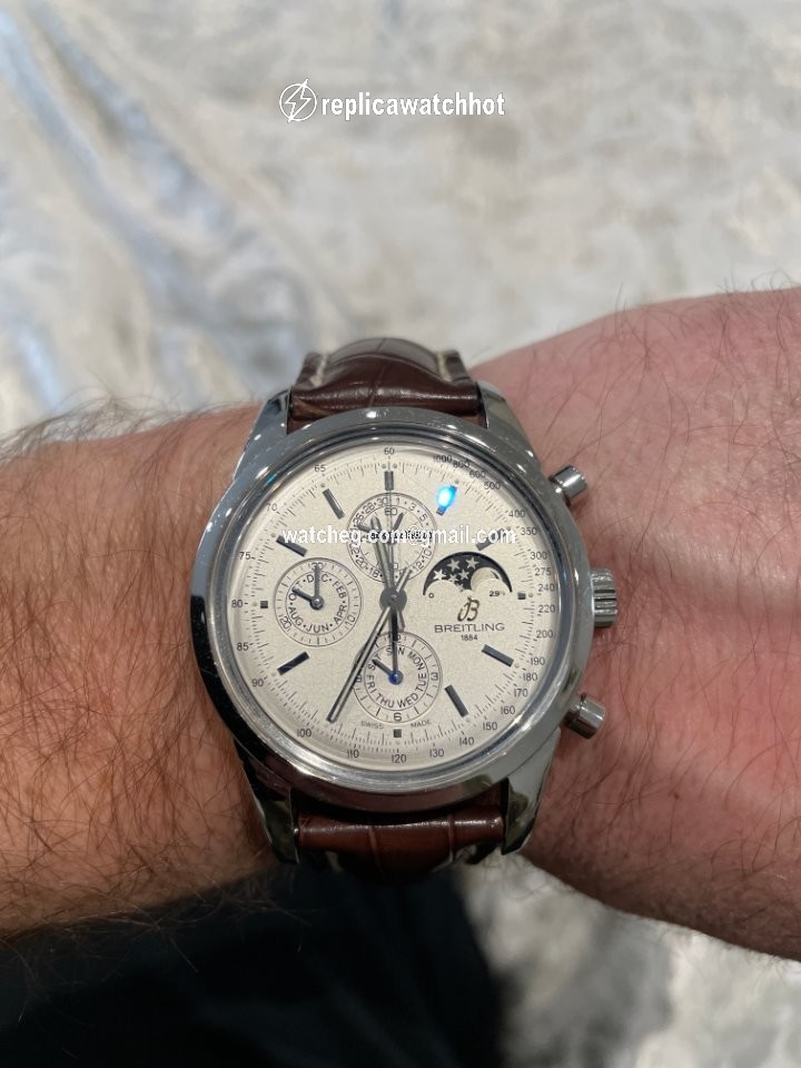 Breitling Transocean Chronograph 1461 Mens watch Unisex Automatic Steel A1931012 2