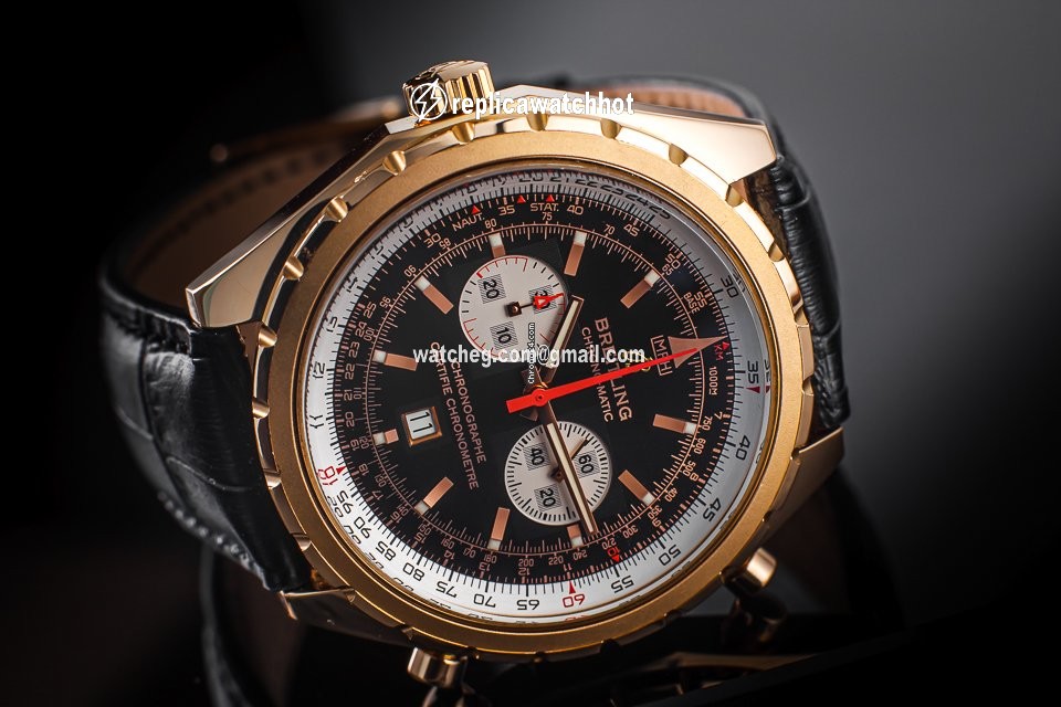 Breitling Chrono-Matic Mens watch Unisex Automatic Rose gold H41360 2