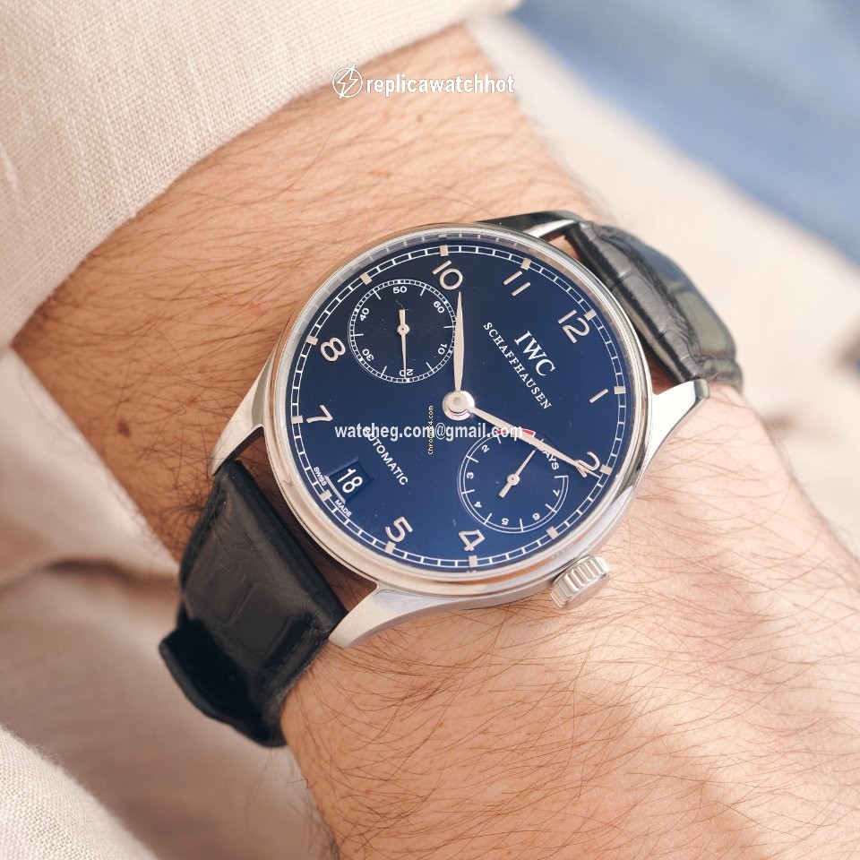 IWC Portuguese Automatic Mens watch Unisex Manual winding Steel IW500109 2
