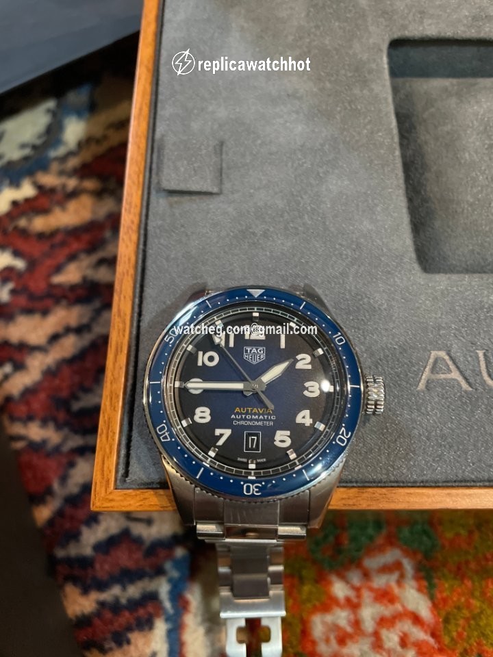 TAG Heuer Autavia Mens watch Unisex Automatic Steel WBE5116.EB0173 2