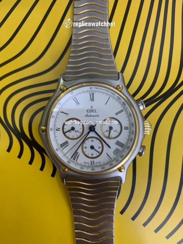 Ebel 1911 Mens watch Unisex Automatic Gold Steel 1134901 2
