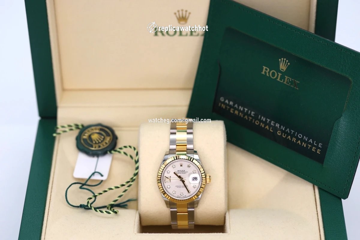 Rolex Lady-Datejust Womens watch Gold Steel Automatic 279173 2