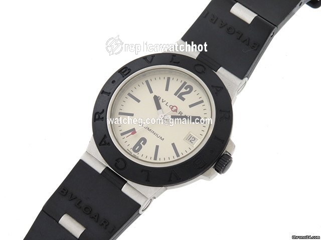 Bulgari Diagono Mens watch Unisex Automatic Aluminum AL38A 2