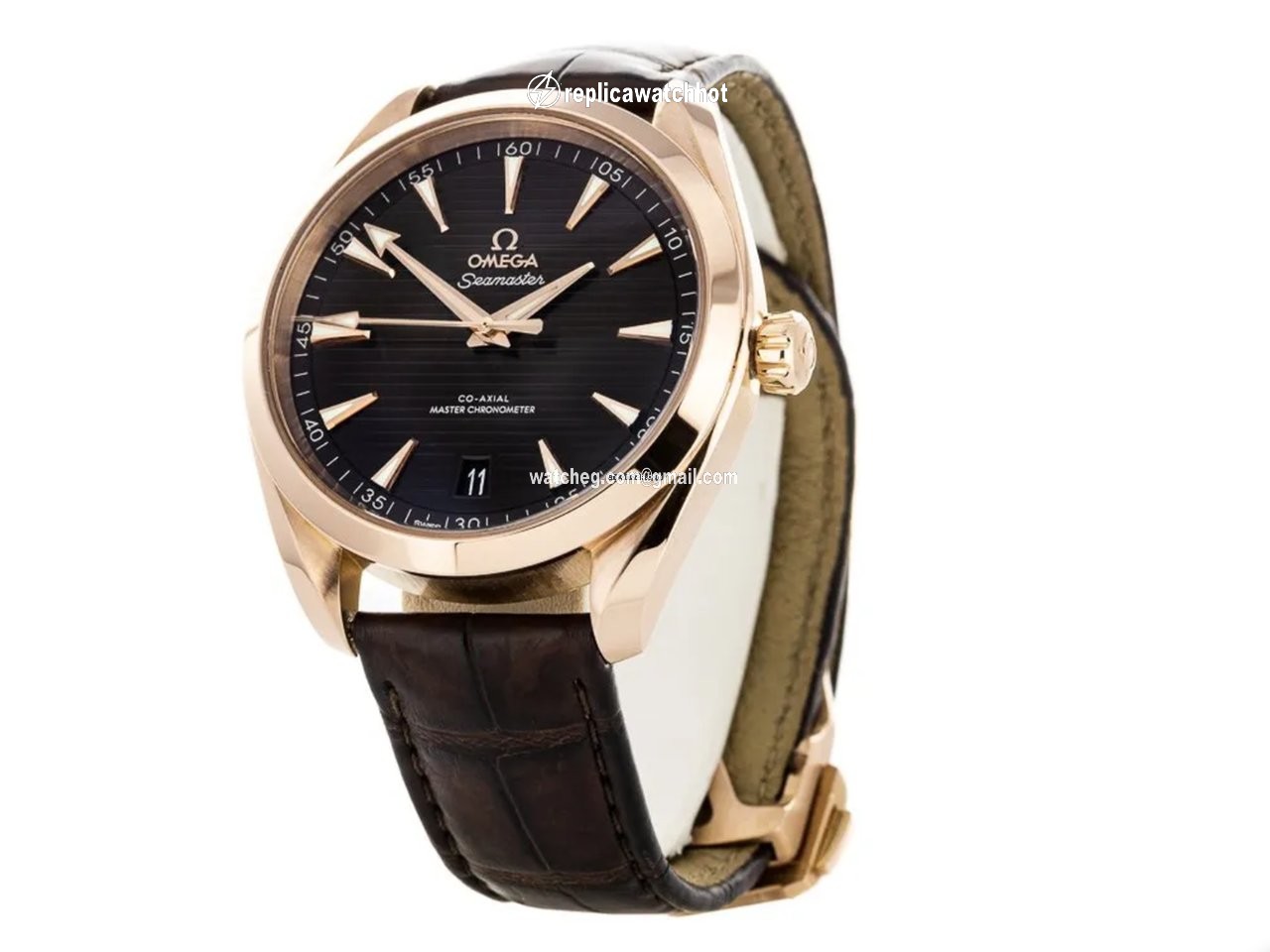 Omega Seamaster Aqua Terra Mens watch Unisex Automatic Rose gold 220.53.41.21.13.001 2