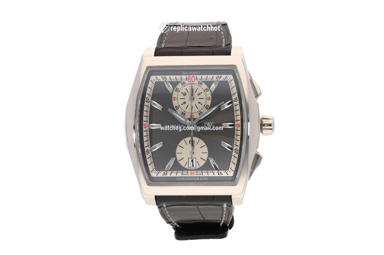 IWC Da Vinci Chronograph Mens watch Unisex Automatic White gold IW3764 2