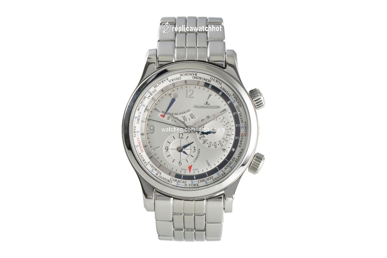 Jaeger-LeCoultre Master World Geographic Mens watch Unisex Automatic Steel 146.8.32.S 2