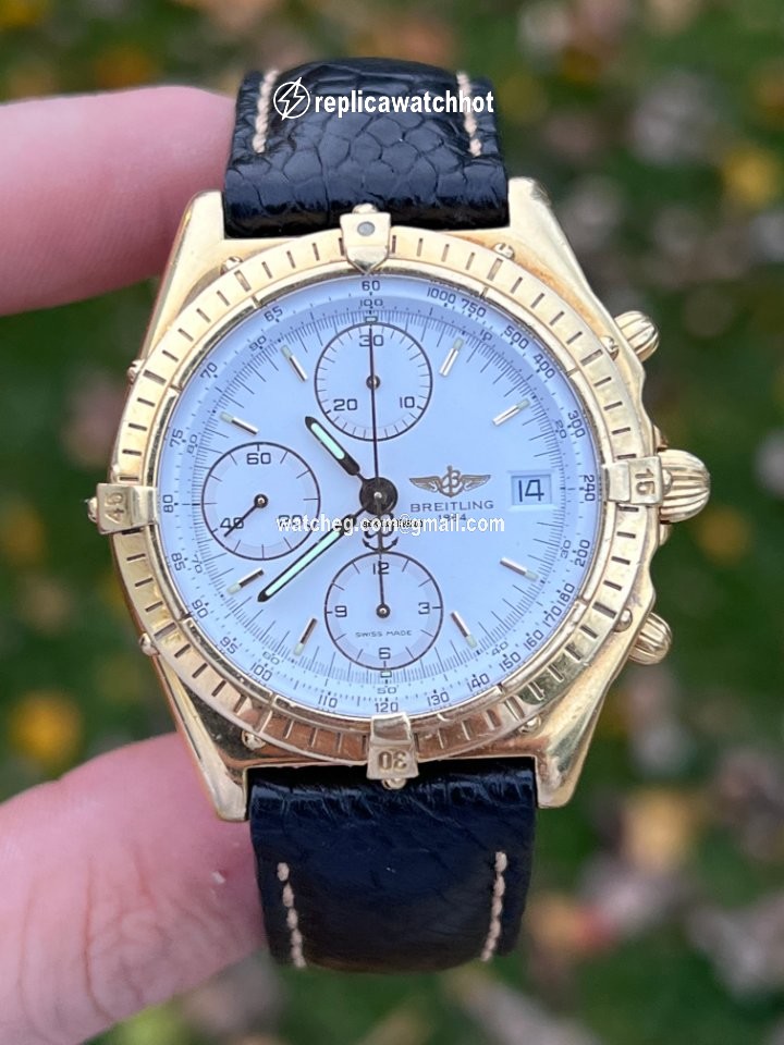 Breitling Chronomat Mens watch Unisex Automatic Yellow gold K13048 2