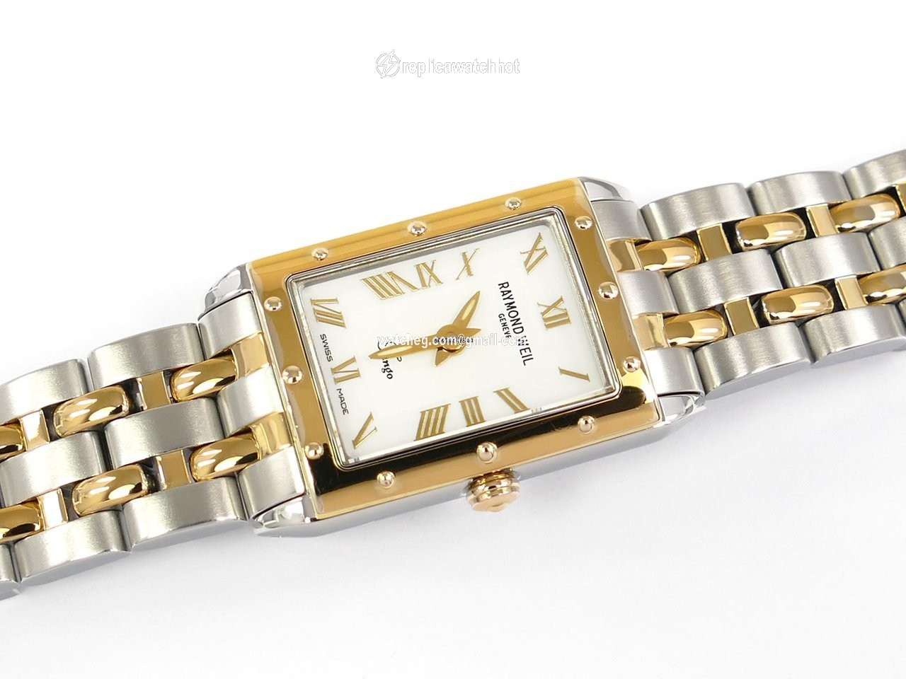 Raymond Weil Tango Womens watch Quartz Gold Steel 5971-STP-00308 2