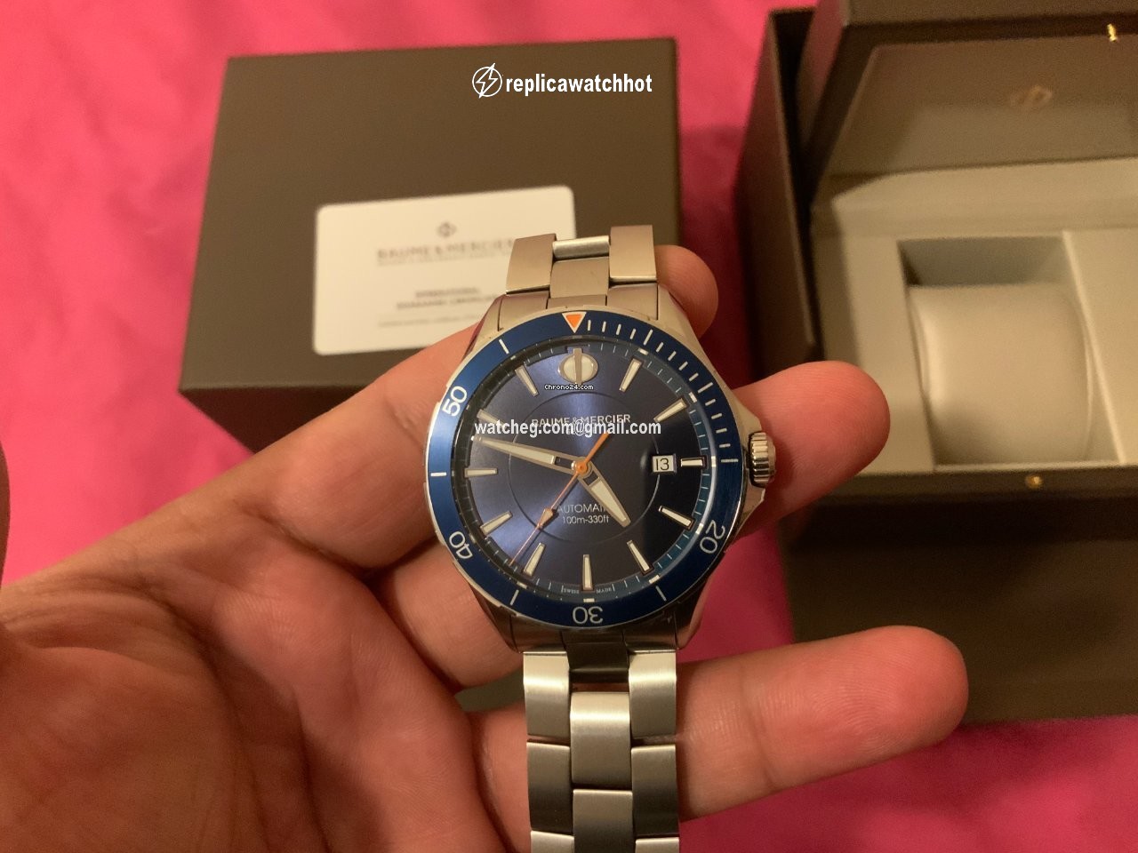 Baume & Mercier Clifton Mens watch Unisex Automatic Steel M0A10378 2
