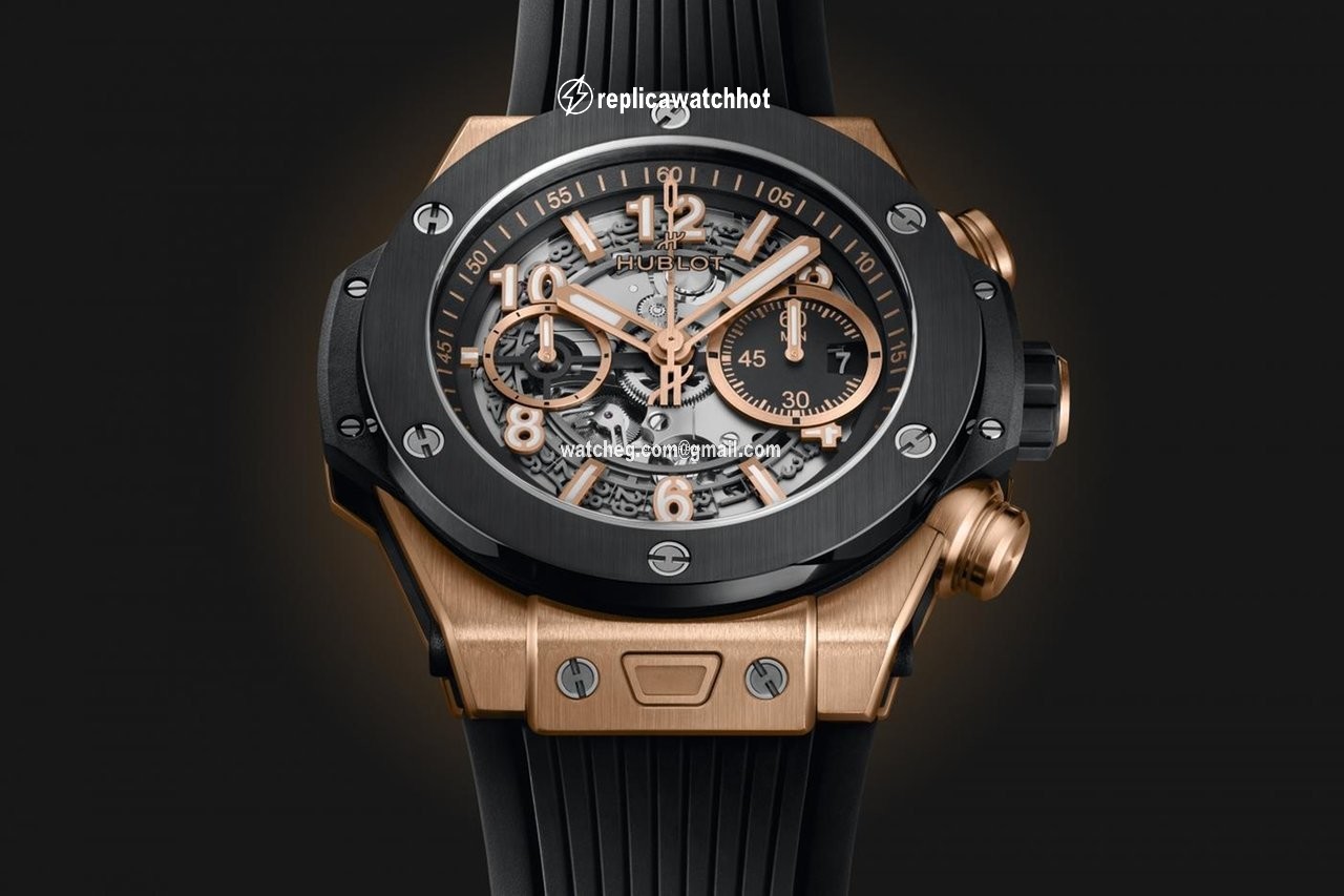 Hublot Big Bang Unico Mens watch Unisex Automatic Rose gold 421.OM.1180.RX 2
